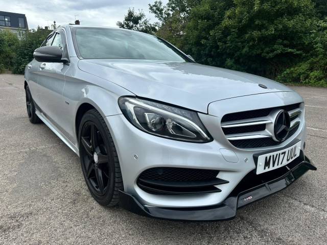 Mercedes-Benz C Class 2.1 C220d AMG Line 4dr 9G-Tronic Saloon Diesel SILVER