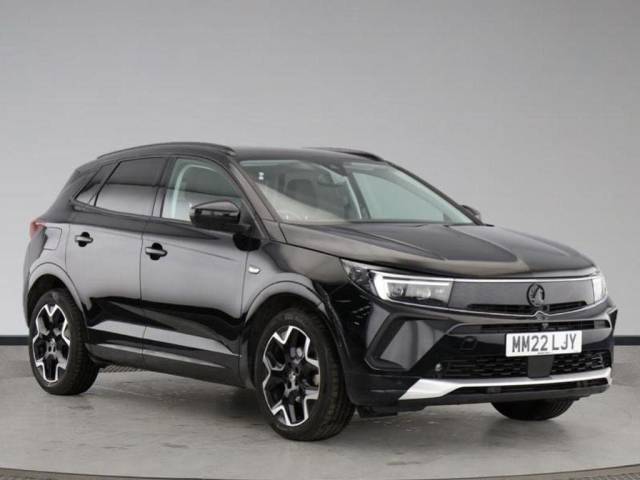 Vauxhall Grandland 1.2 Turbo Ultimate 5dr Auto Hatchback Petrol BLACK