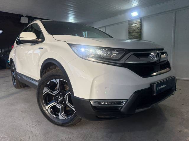Honda CR-V 2.0 i-MMD Hybrid EX 5dr eCVT Estate Petrol/Electric Hybrid WHITE