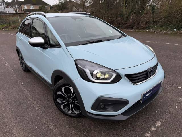 Honda Jazz 1.5 i-MMD Hybrid Crosstar EX 5dr eCVT Hatchback Petrol/Electric Hybrid BLUE