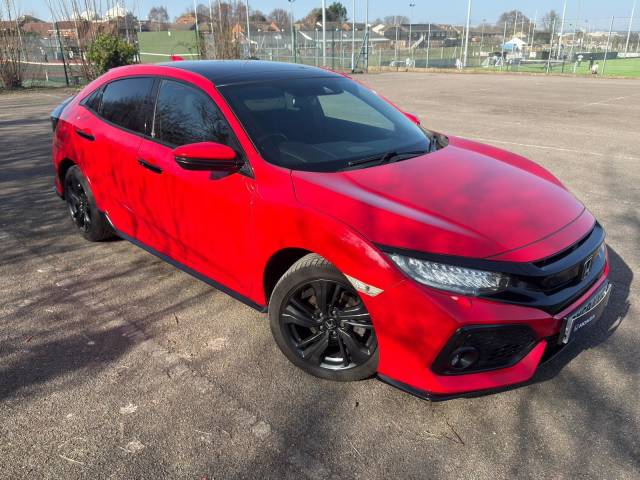 Honda Civic 1.5 VTEC Turbo Sport Plus 5dr Hatchback Petrol RED