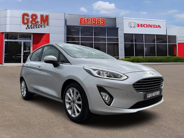 Ford Fiesta 1.0 EcoBoost Titanium 5dr Hatchback Petrol SILVER