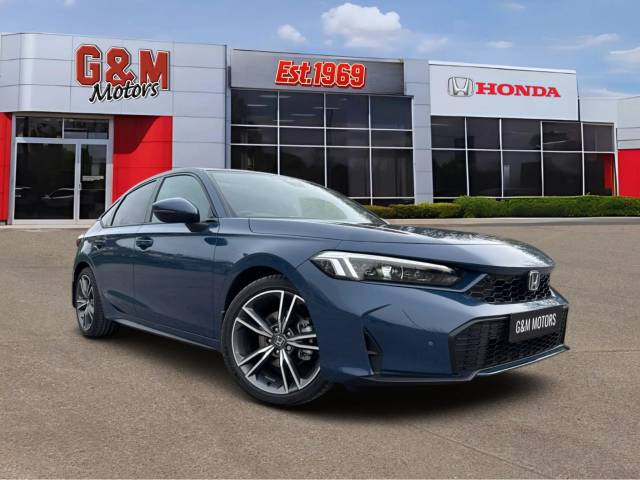 Honda Civic 2.0 eHEV Advance 5dr CVT Hatchback Petrol/Electric Hybrid BLUE