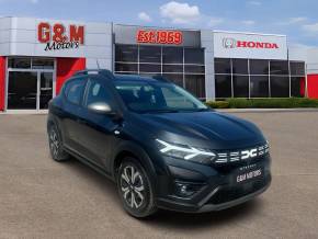 DACIA SANDERO STEPWAY at G&M Motors Gravesend