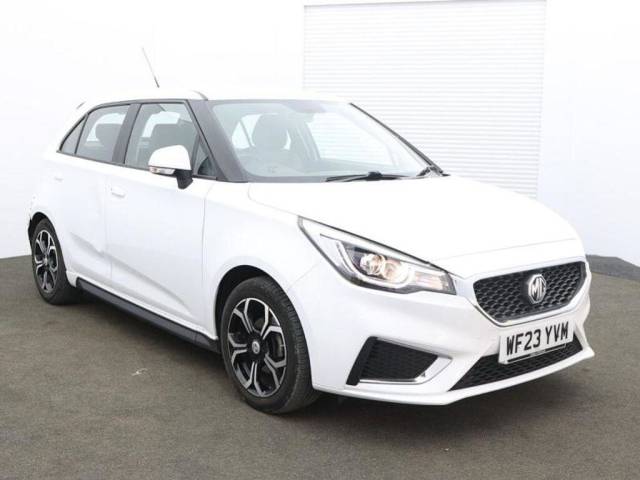 MG MG3 1.5 VTi-TECH Exclusive 5dr [Navigation] Hatchback Petrol WHITE