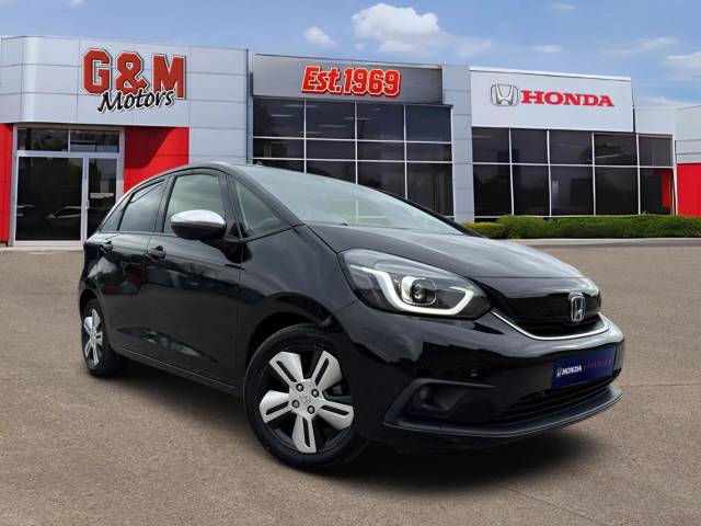 Honda Jazz 1.5 i-MMD Hybrid EX 5dr eCVT Hatchback Petrol/Electric Hybrid BLACK