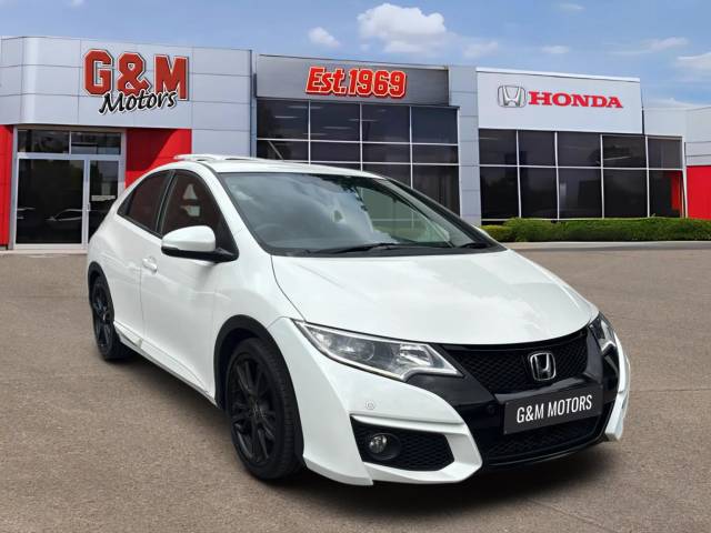 Honda Civic 1.8 i-VTEC Sport 5dr Hatchback Petrol WHITE