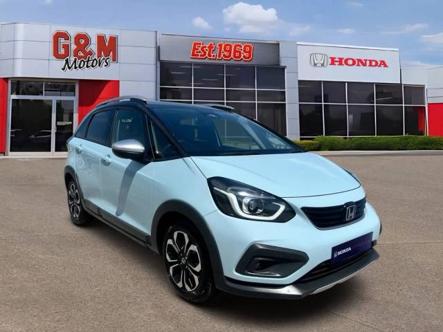 Honda Jazz 1.5 i-MMD Hybrid Crosstar EX 5dr eCVT Hatchback Petrol/Electric Hybrid BLUE