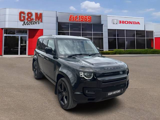 Land Rover Defender 110 3.0 D300 X-Dynamic HSE 110 5dr Auto [7 Seat] Estate Diesel BLACK