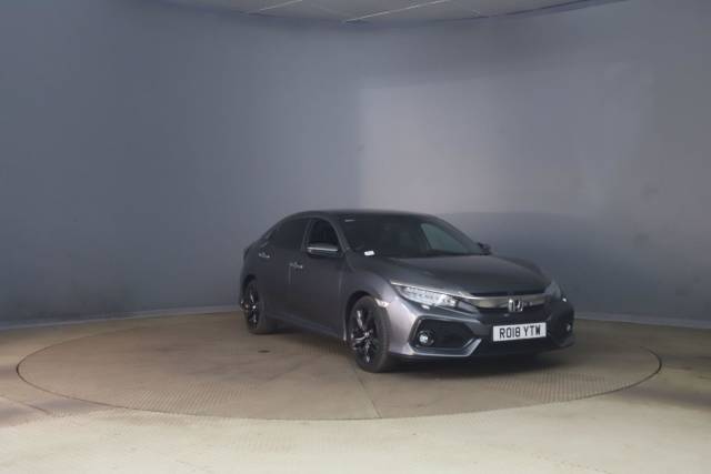 Honda Civic 1.5 VTEC Turbo Prestige 5dr CVT Hatchback Petrol GREY