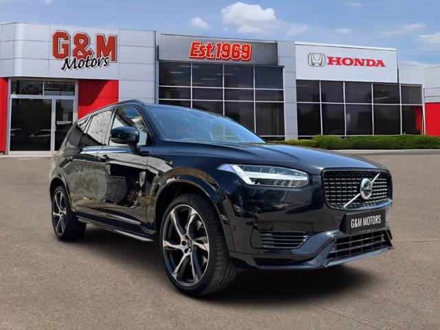 Volvo XC90 2.0 T8 Recharge PHEV R DESIGN Pro 5dr AWD Auto Estate Petrol / Electric Hybrid BLACK