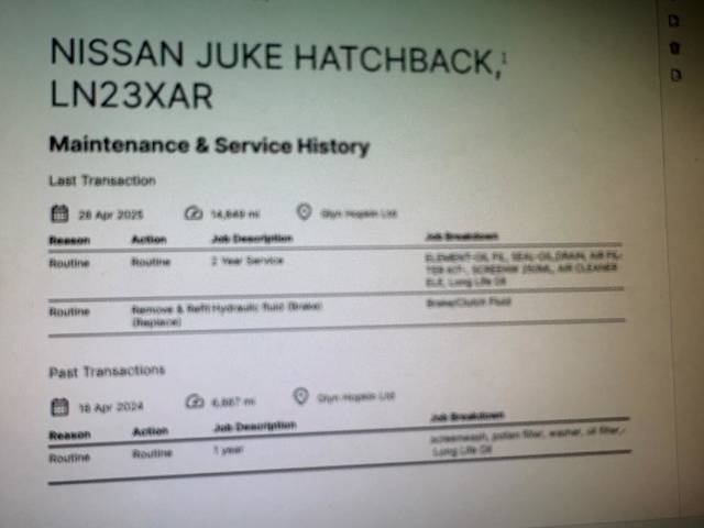 2023 Nissan Juke 1.0 DiG-T 114 N-Connecta 5dr DCT