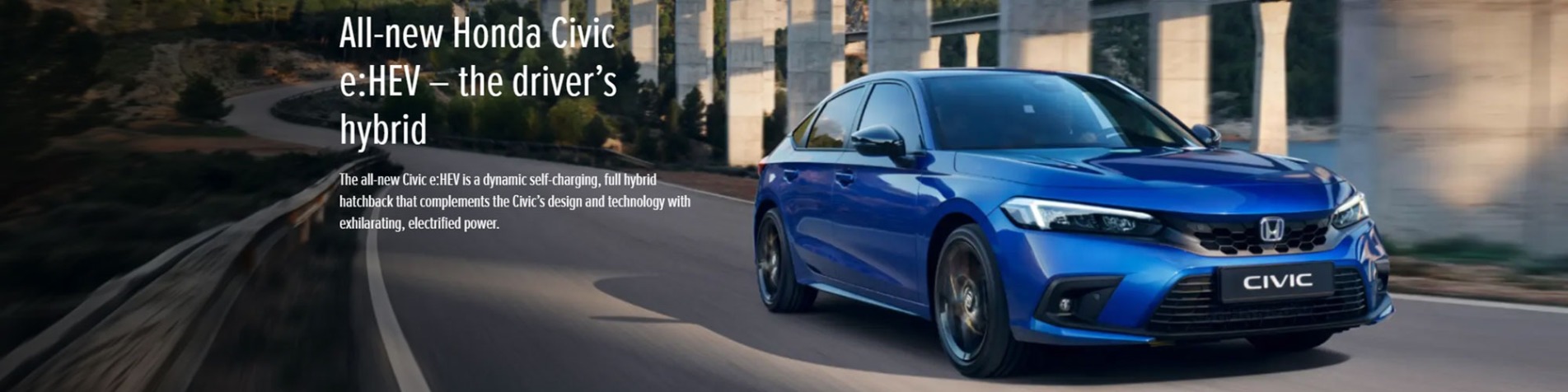All-new Civic e:HEV Banner