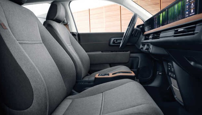 Honda e sales leather interior